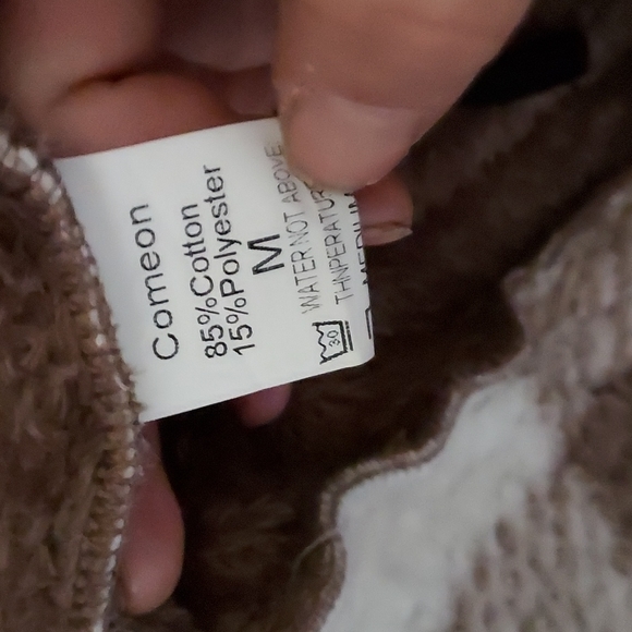 Teddy bear Buffalo plaid Super plush jacket. - Picture 6 of 8